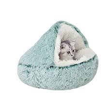 CatCave Lit ultra confortable en peluche pour chat - ManoirFelin