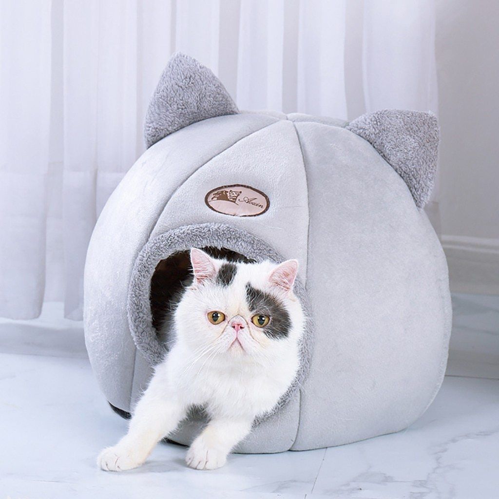 ComfyHouse™ - Niche pour chat ultra confortable - ManoirFelin